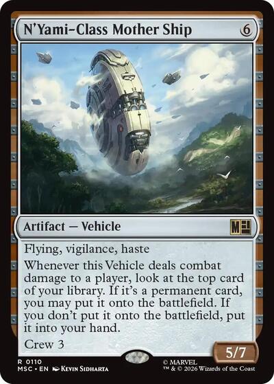 NYami Class Mother Ship Surge Foil