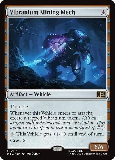 Vibranium Mining Mech Surge Foil