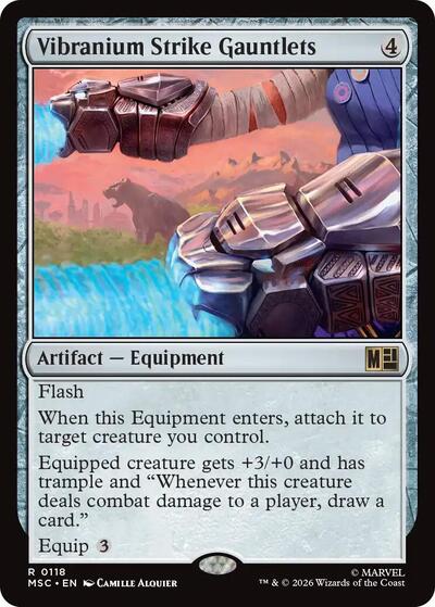 Vibranium Strike Gauntlets Surge Foil