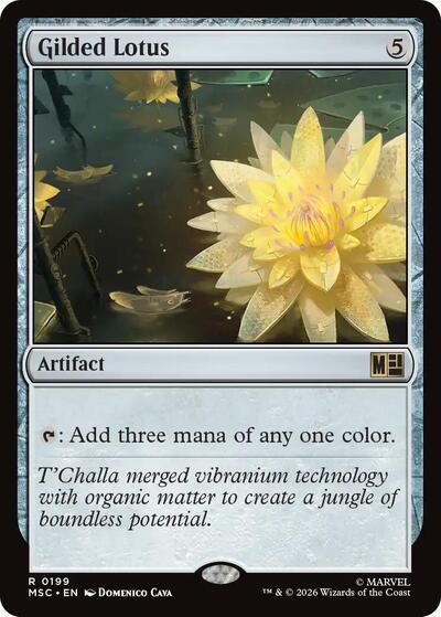 Gilded Lotus Surge Foil