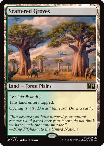 Scattered Groves Surge Foil