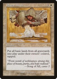 Planar Birth - Urza's Saga - Magic: The Gathering card