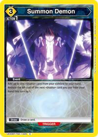 Summon Demon (UE20BT/TSK-1-029) card