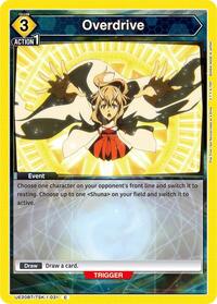 Overdrive (UE20BT/TSK-1-031) card