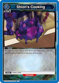 Shion's Cooking (UE20BT/TSK-1-064) card