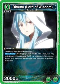 Rimuru (Lord of Wisdom) (UE20BT/TSK-1-092) card