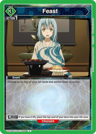 Feast (096) UE20BT: That Time I Got Reincarnated as a Slime card price