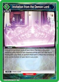 Invitation from the Demon Lord (UE20BT/TSK-1-099) card
