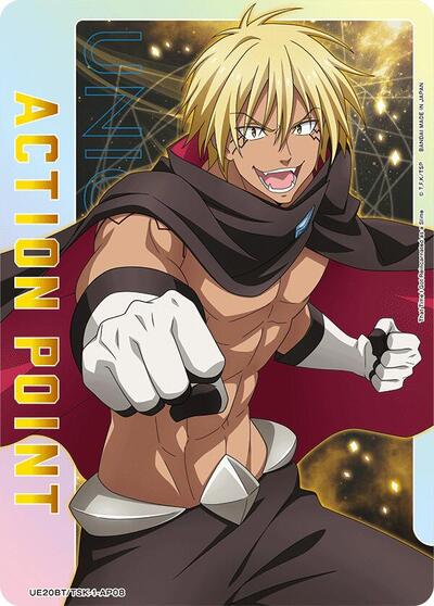 Action Point Card (AP08) — Foil UE20BT: That Time I Got Reincarnated as a Slime Action Point Union Arena card — value and price