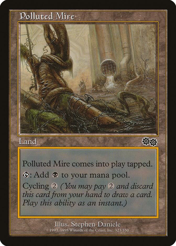 Polluted Mire - Urza's Saga - Magic: The Gathering - TCGplayer.com