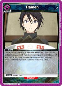 Ramen (UE20BT/TSK-2-060) card