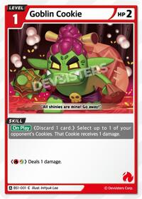 Goblin Cookie #BS1-001 from Brave Beginning Pokemon card image