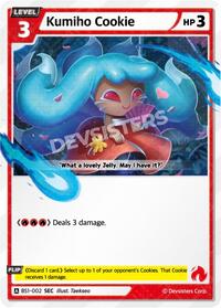 Kumiho Cookie (002) (SEC) #BS1-002 from Brave Beginning Pokemon card image