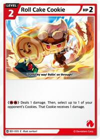 Roll Cake Cookie #BS1-005 from Brave Beginning Pokemon card image