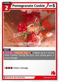 Pomegranate Cookie #BS1-008 from Brave Beginning Pokemon card image
