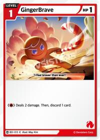 GingerBrave (013) #BS1-013 from Brave Beginning Pokemon card image