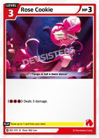 Rose Cookie (015) #BS1-015 from Brave Beginning Pokemon card image
