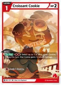 Croissant Cookie #BS1-017 from Brave Beginning Pokemon card image