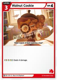 Walnut Cookie #BS1-019 from Brave Beginning Pokemon card image