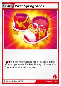 Pasta Spring Shoes #BS1-024 from Brave Beginning Pokemon card image