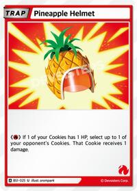 Pineapple Helmet #BS1-025 from Brave Beginning Pokemon card image