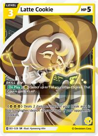 Latte Cookie #BS1-028 from Brave Beginning Pokemon card image