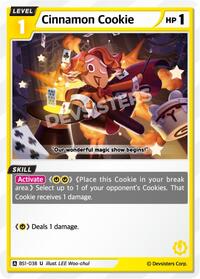 Cinnamon Cookie #BS1-038 from Brave Beginning Pokemon card image