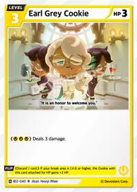 Earl Grey Cookie (Ver. 1) #BS1-040 from Brave Beginning Pokemon card image