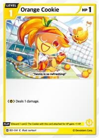 Orange Cookie #BS1-041 from Brave Beginning Pokemon card image