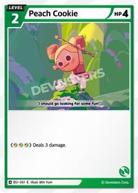 Peach Cookie #BS1-061 from Brave Beginning Pokemon card image