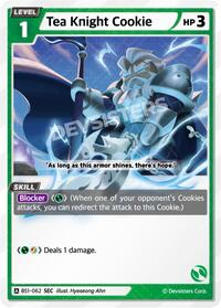 Tea Knight Cookie (SEC) #BS1-062 from Brave Beginning Pokemon card image