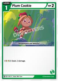 Plum Cookie #BS1-065 from Brave Beginning Pokemon card image