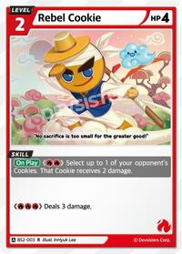 Rebel Cookie #BS2-003 from Brave Beginning Pokemon card image