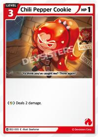 Chili Pepper Cookie #BS2-005 from Brave Beginning Pokemon card image