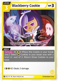 Blackberry Cookie #BS2-011 from Brave Beginning Pokemon card image