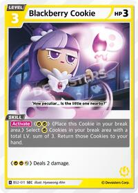 Blackberry Cookie (SEC) #BS2-011 from Brave Beginning Pokemon card image
