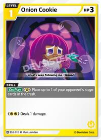 Onion Cookie #BS2-012 from Brave Beginning Pokemon card image