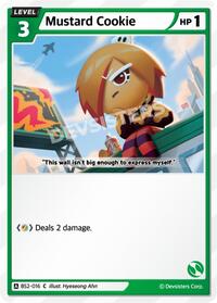 Mustard Cookie #BS2-016 from Brave Beginning Pokemon card image