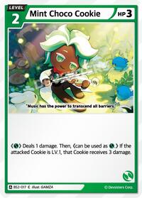 Mint Choco Cookie #BS2-017 from Brave Beginning Pokemon card image
