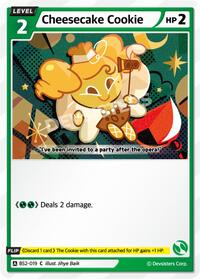 Cheesecake Cookie (019) #BS2-019 from Brave Beginning Pokemon card image
