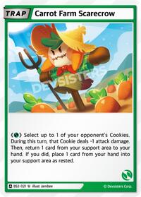 Carrot Farm Scarecrow #BS2-021 from Brave Beginning Pokemon card image