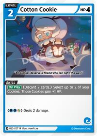 Cotton Cookie #BS2-027 from Brave Beginning Pokemon card image