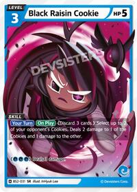 Black Raisin Cookie #BS2-031 from Brave Beginning Pokemon card image