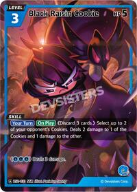 Black Raisin Cookie (SSR) #BS2-031 from Brave Beginning Pokemon card image
