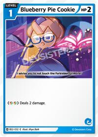 Blueberry Pie Cookie #BS2-032 from Brave Beginning Pokemon card image