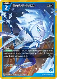 Sherbet Cookie #BS2-036 from Brave Beginning Pokemon card image