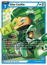 Aloe Cookie #BS2-040 from Brave Beginning Pokemon card image