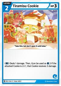Tiramisu Cookie #BS2-044 from Brave Beginning Pokemon card image