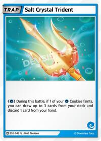 Salt Crystal Trident #BS2-049 from Brave Beginning Pokemon card image
