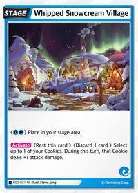 Whipped Snowcream Village #BS2-051 from Brave Beginning Pokemon card image